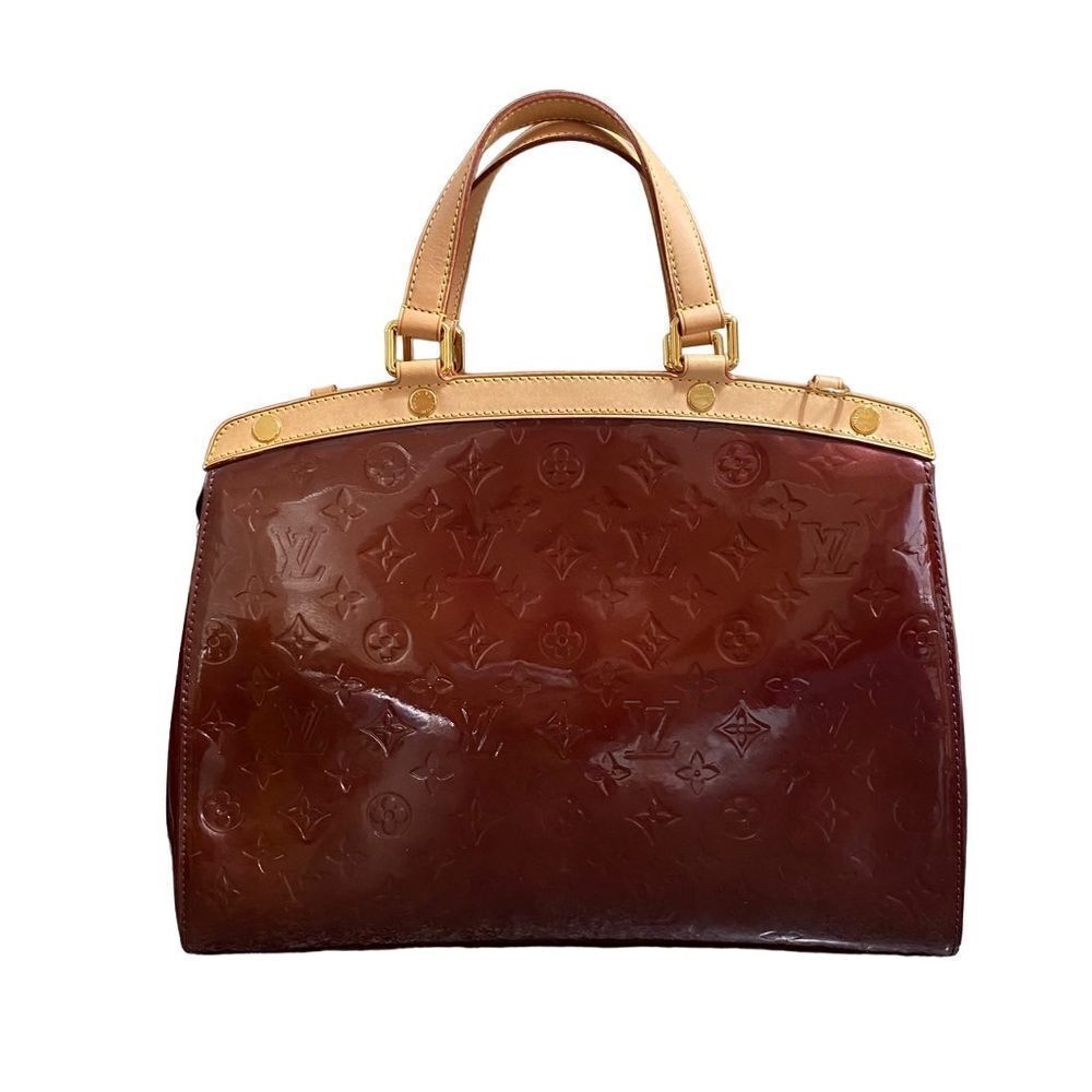 BEAUTIFUL LOUIS VUITTON Vernis Brea 2Way GM Bag 💼 Purple - Picture 5 of 17